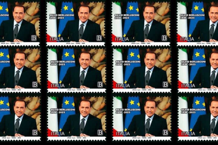 Francobollo Commemorativo per Silvio Berlusconi