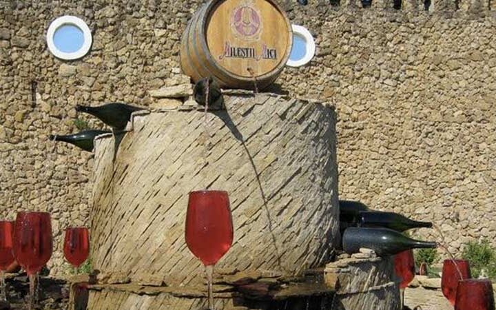 fontana di vino