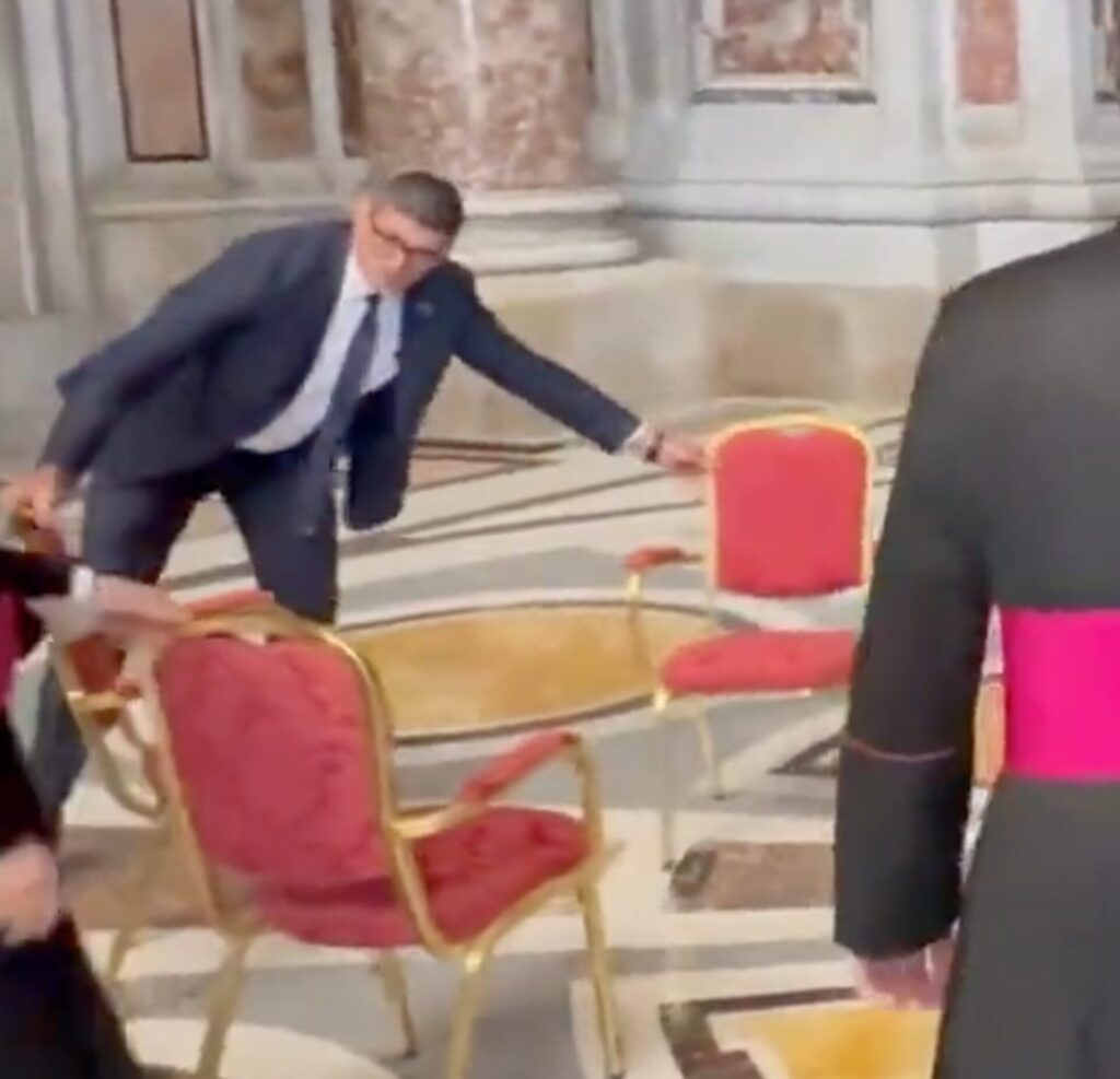 Trump Zelensky San Pietro
