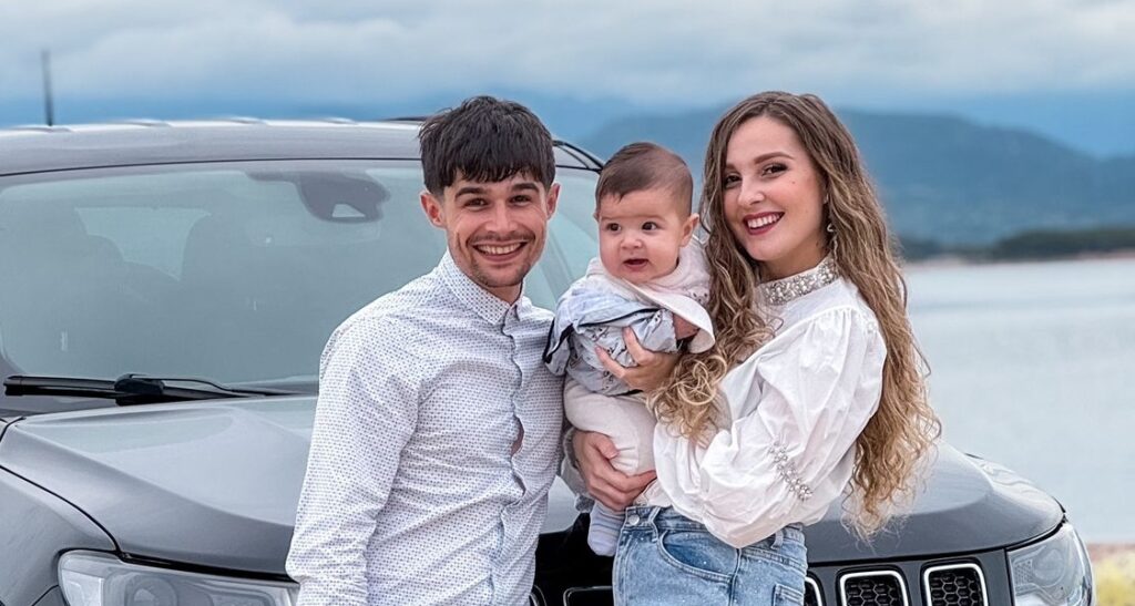 Gaia Fadda e la sua famiglia