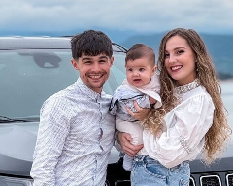 Gaia Fadda e la sua famiglia