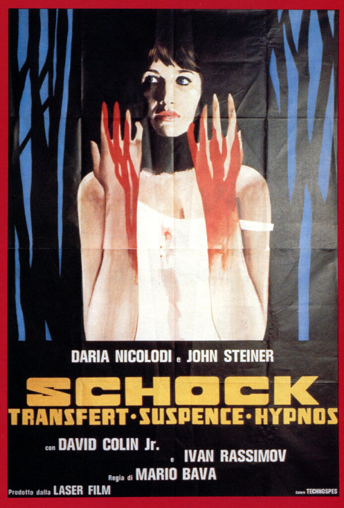 Shock Mario Bava poster 1977