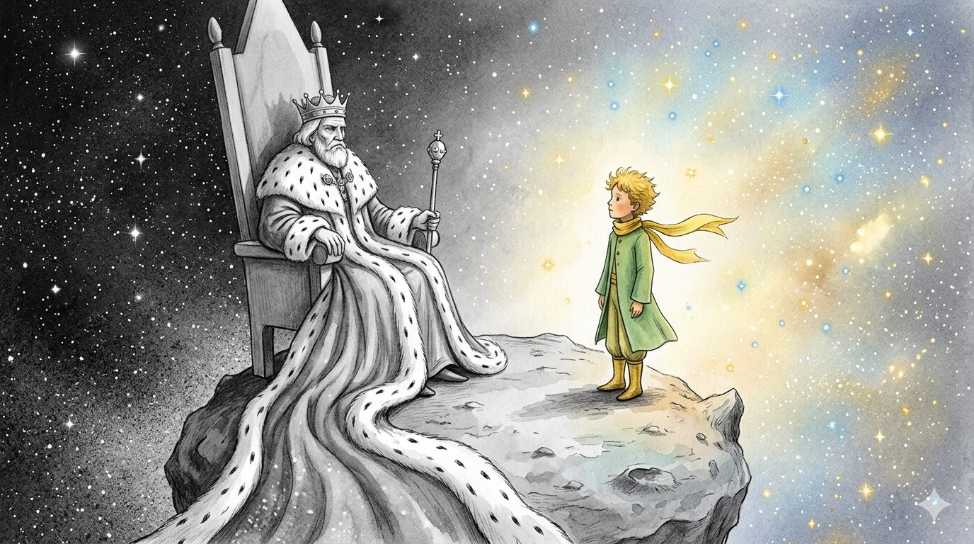 Il narcisista è davvero potente o vive in un’illusione? Dal Re del Piccolo Principe nasce un parallelo sorprendente che svela il vuoto dietro la sua “corona”.