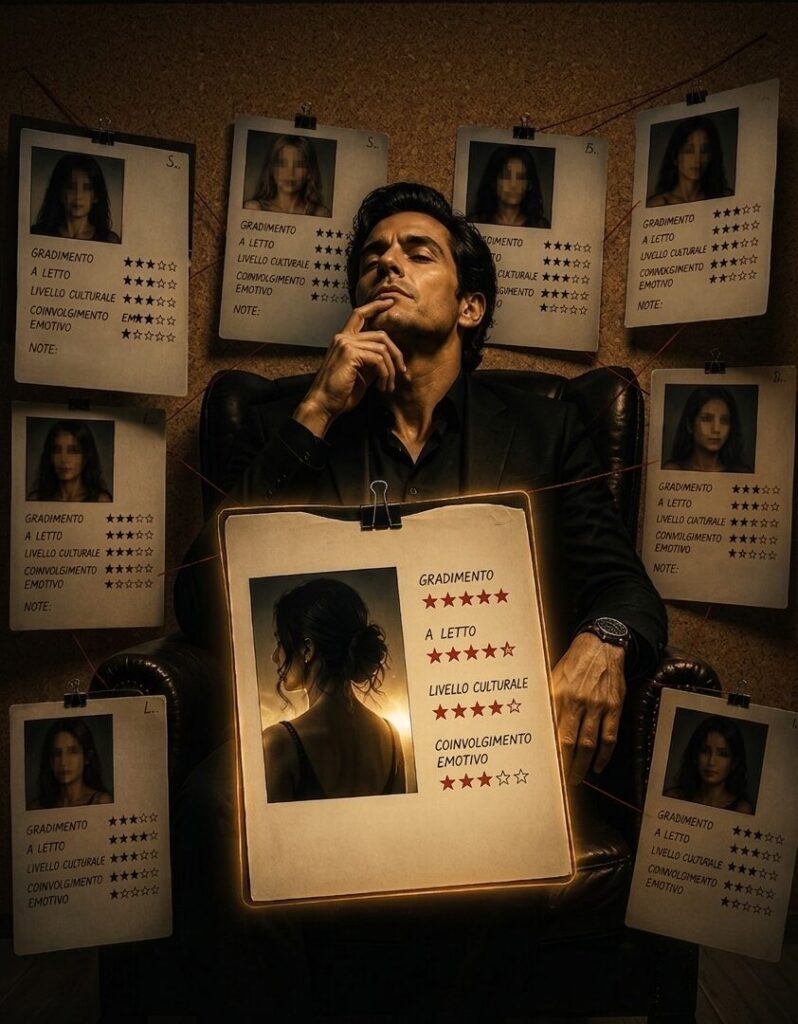 Dietro la “lista” non c’è memoria né nostalgia, ma controllo: e il vero inganno è farti credere di essere speciale mentre vieni valutata.