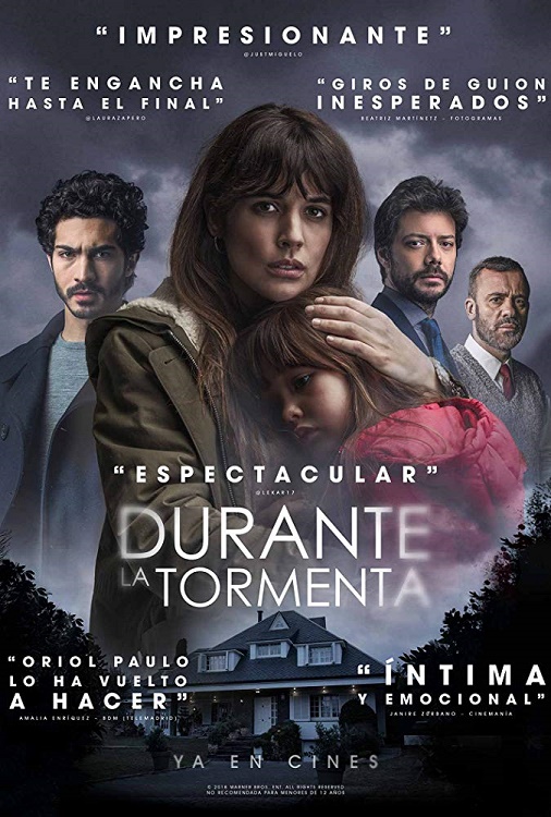 Poster film Durante la tormenta